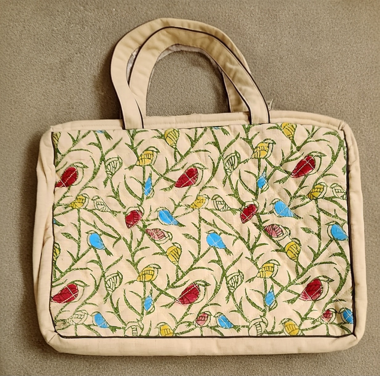 The Everyday Heirloom Tote — naturally dyed heritage home accent